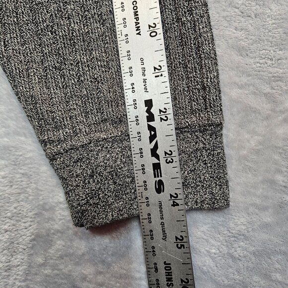 Naturalife Mens XL Gray V-Neck Sweater 100% Cotton Career office hipster dad - Picture 6 of 10